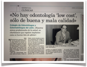 no hay odontologia low cost