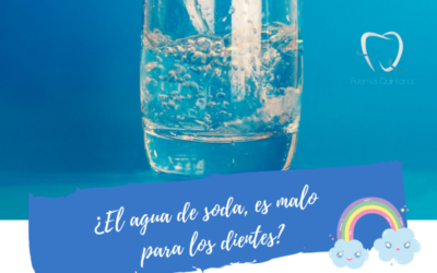 ¿El agua de soda, es malo para los dientes?
