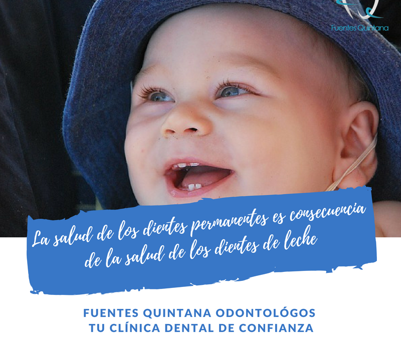 "La salud de los dientes permanentes es consecuencia de la salud de los dientes de leche"