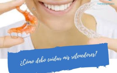 ¿Cómo debo cuidar mis retenedores?