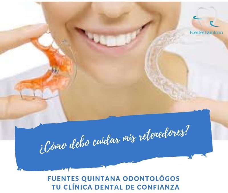 ¿Cómo debo cuidar mis retenedores?