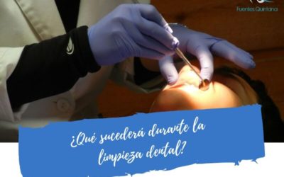 ¿Qué sucederá durante la limpieza dental?