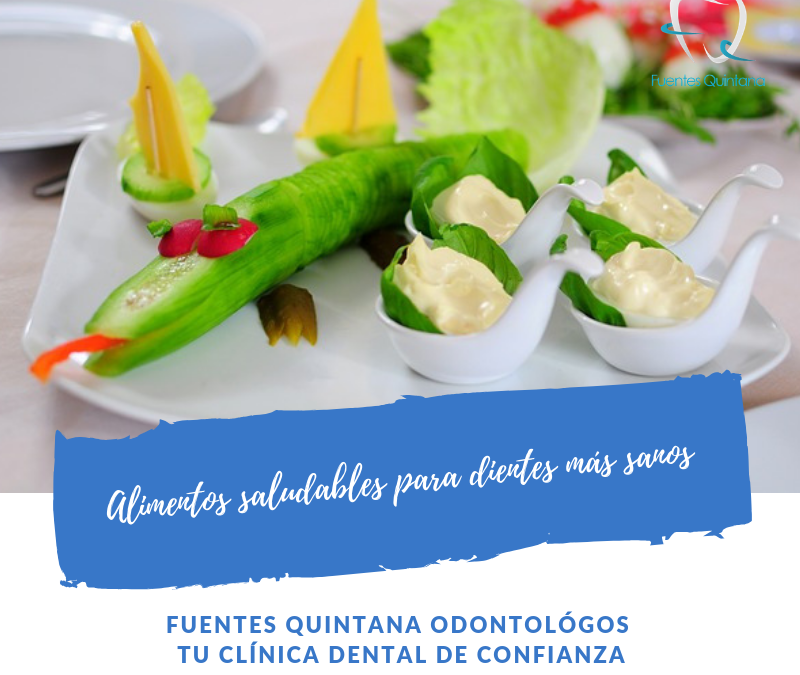 Alimentos saludables para dientes más sanos