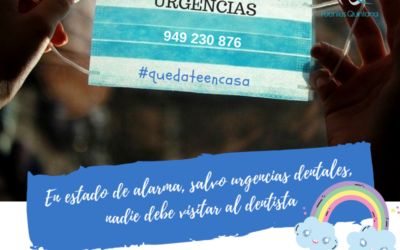En estado de alarma, salvo urgencias dentales, nadie debe visitar al dentista