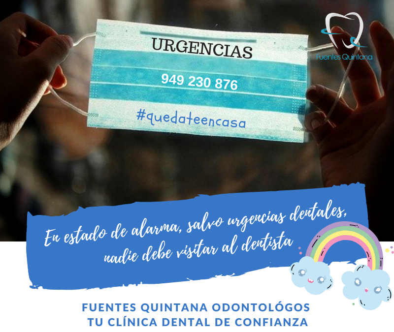 En estado de alarma, salvo urgencias dentales, nadie debe visitar al dentista