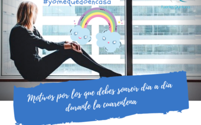 Motivos por los que debes sonreír día a día durante la cuarentena