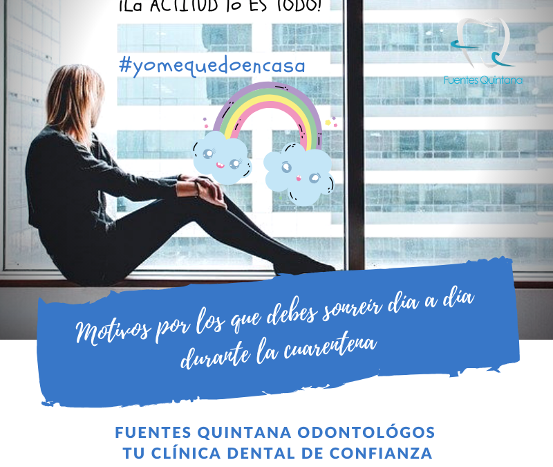 Motivos por los que debes sonreír día a día durante la cuarentena