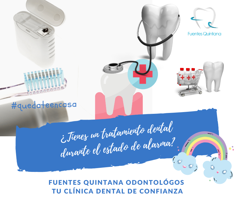 Tienes un tratamiento dental durante el estado de alarma - Clinica Fuentes Quintana odontologos Guadalajara