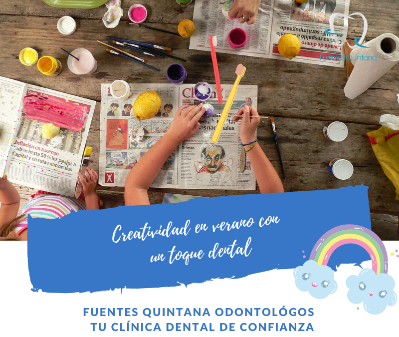 Creatividad en verano con un toque dental - Clinica Fuentes Quintana odontologos Guadalajara