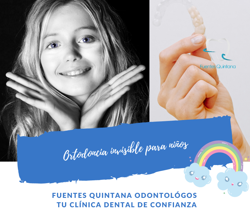 Ortodoncia invisible para niños