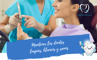 Mantener los dientes limpios, blancos y sanos