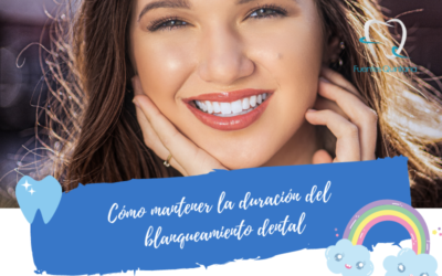 Cómo mantener la duración del blanqueamiento dental