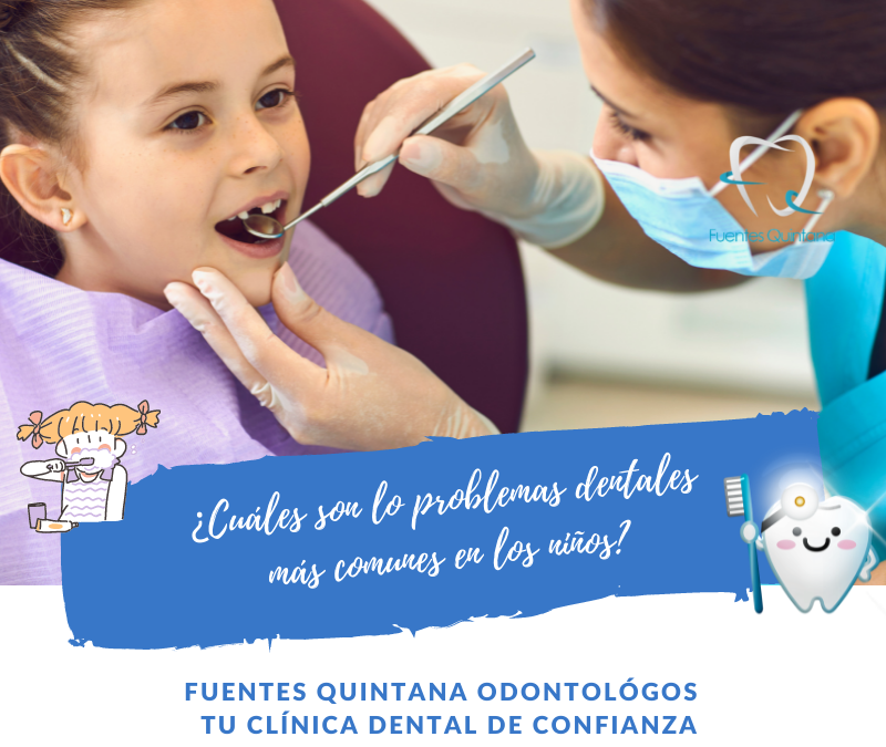 Problemas dentales en los niños - Clinica Fuentes Quintana Guadalajara Odontologos