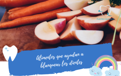 Alimentos que ayudan a blanquear los dientes