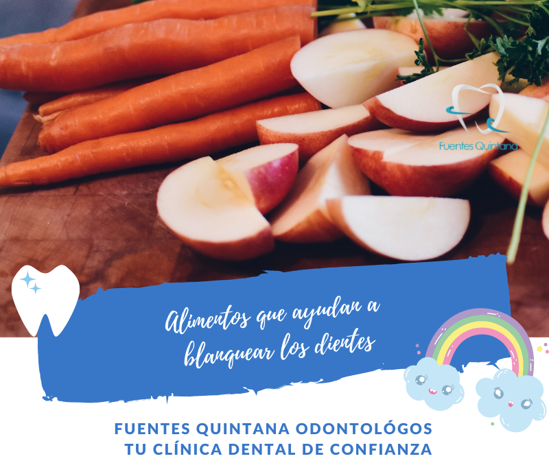 Alimentos que ayudan a blanquear los dientes - Tu implante dental