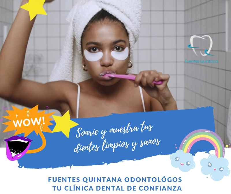 dientes limpios y sanos - Clinica Fuentes Quintana Guadalajara Odontologos