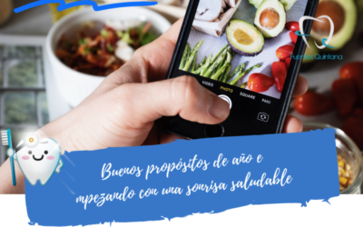 Buenos propósitos de año empezando con una sonrisa saludable