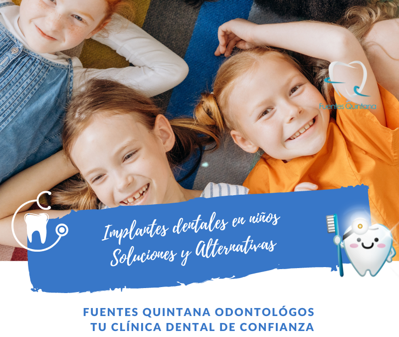 Implantes dentales en niños