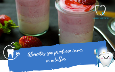 Alimentos que producen caries en adultos
