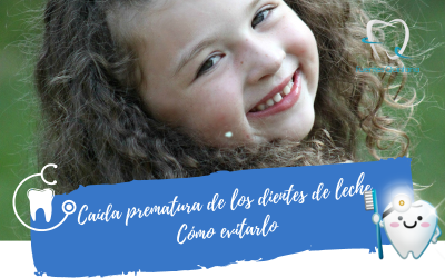 Caída prematura de los dientes de leche