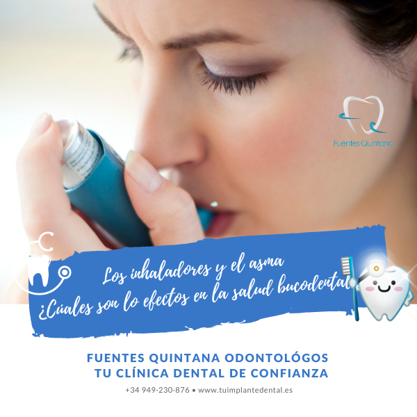 los inhaladores y el asma - Clinica dental Fuentes Quintana Guadalajara