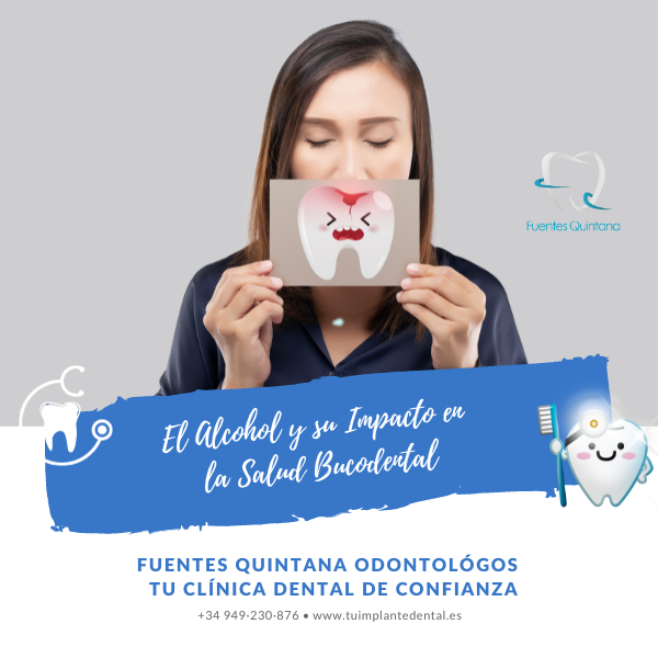 El Alcohol y su Impacto en la Salud Bucodental - erosión dental - caries- Clinica dental Fuentes Quintana Guadalajara