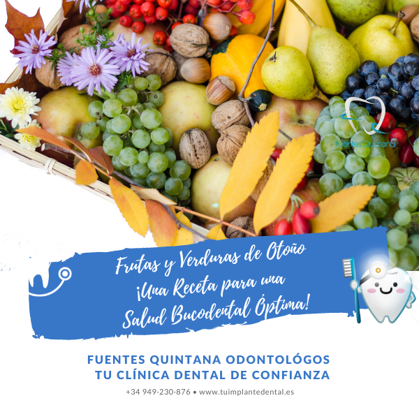 Frutas y Verduras de Otoño: ¡Una Receta para una Salud Bucodental Óptima!