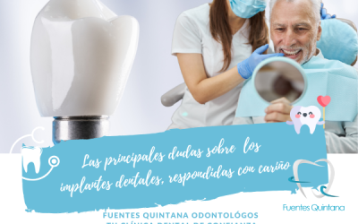 Las principales dudas sobre los implantes dentales, respondidas con cariño