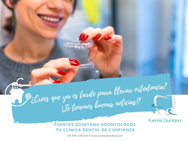 Ortodoncia invisible en adultos