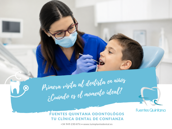 ¿CUÁNDO DEBERÍA ACUDIR UN NIÑO AL DENTISTA POR PRIMERA VEZ?